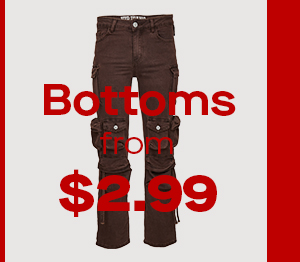 Bottoms from $2.99