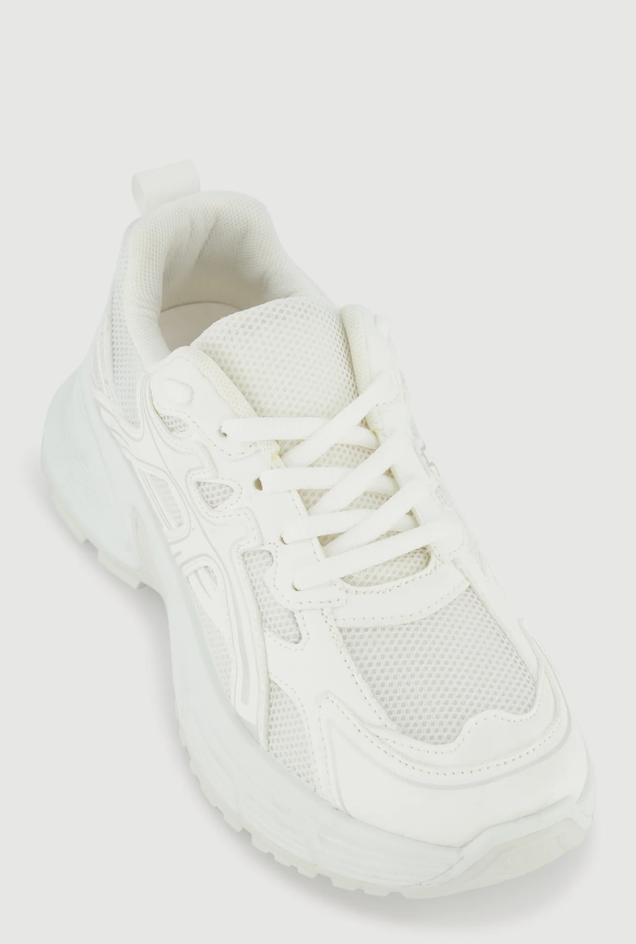 Shop Lace Up Chunky Athletic Sneakers