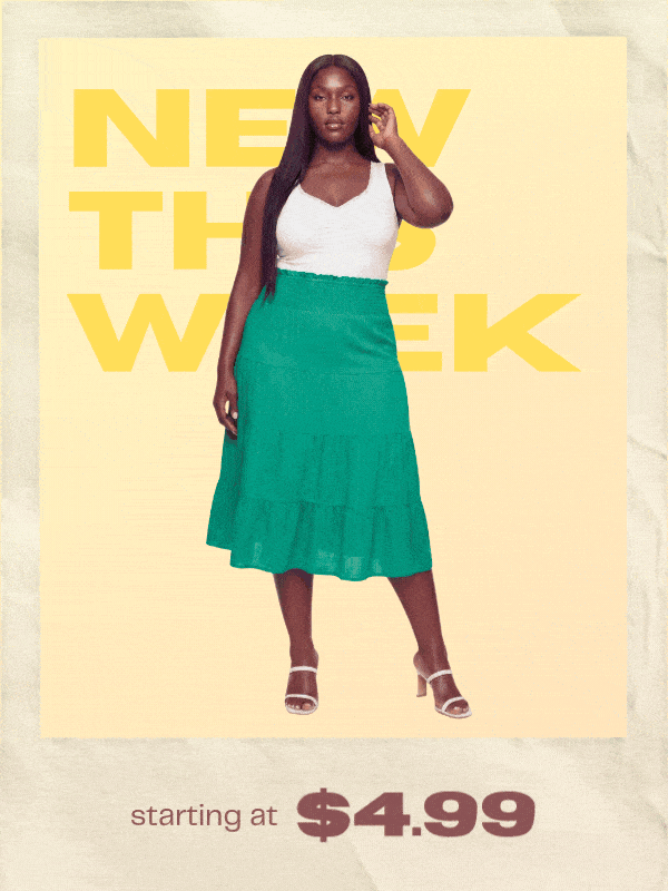 STARTING FROM $4.99 - SHOP NEW ARRIVALS