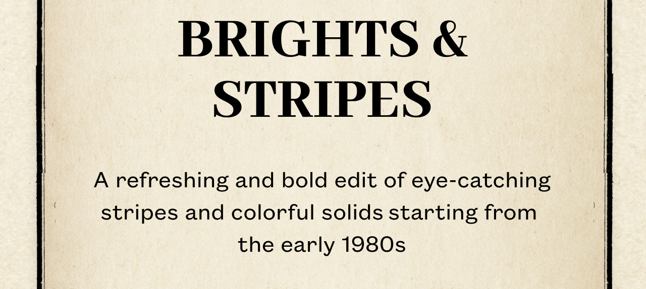Brights & Stripes