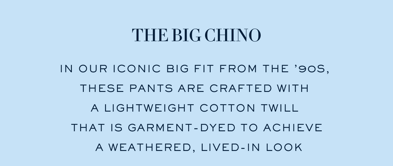 The Big Chino