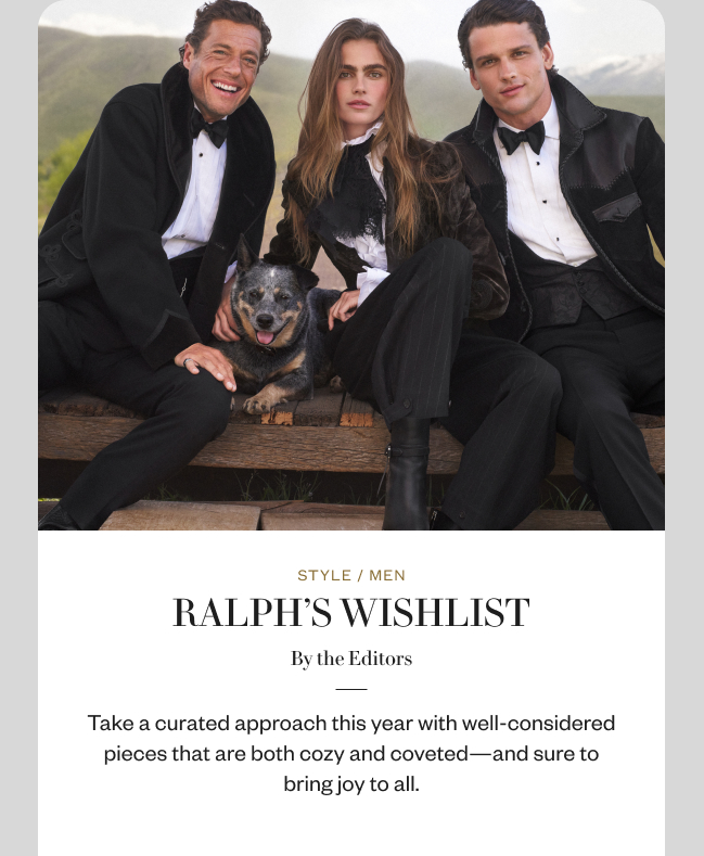 Ralph's Wishlist