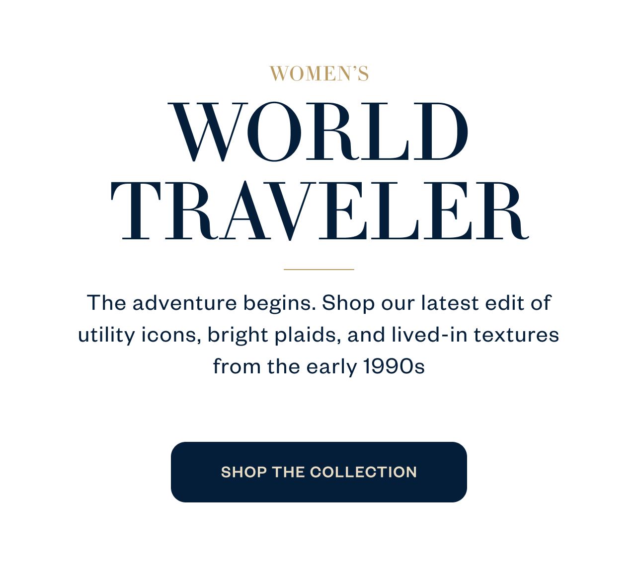 Women's World Traveler