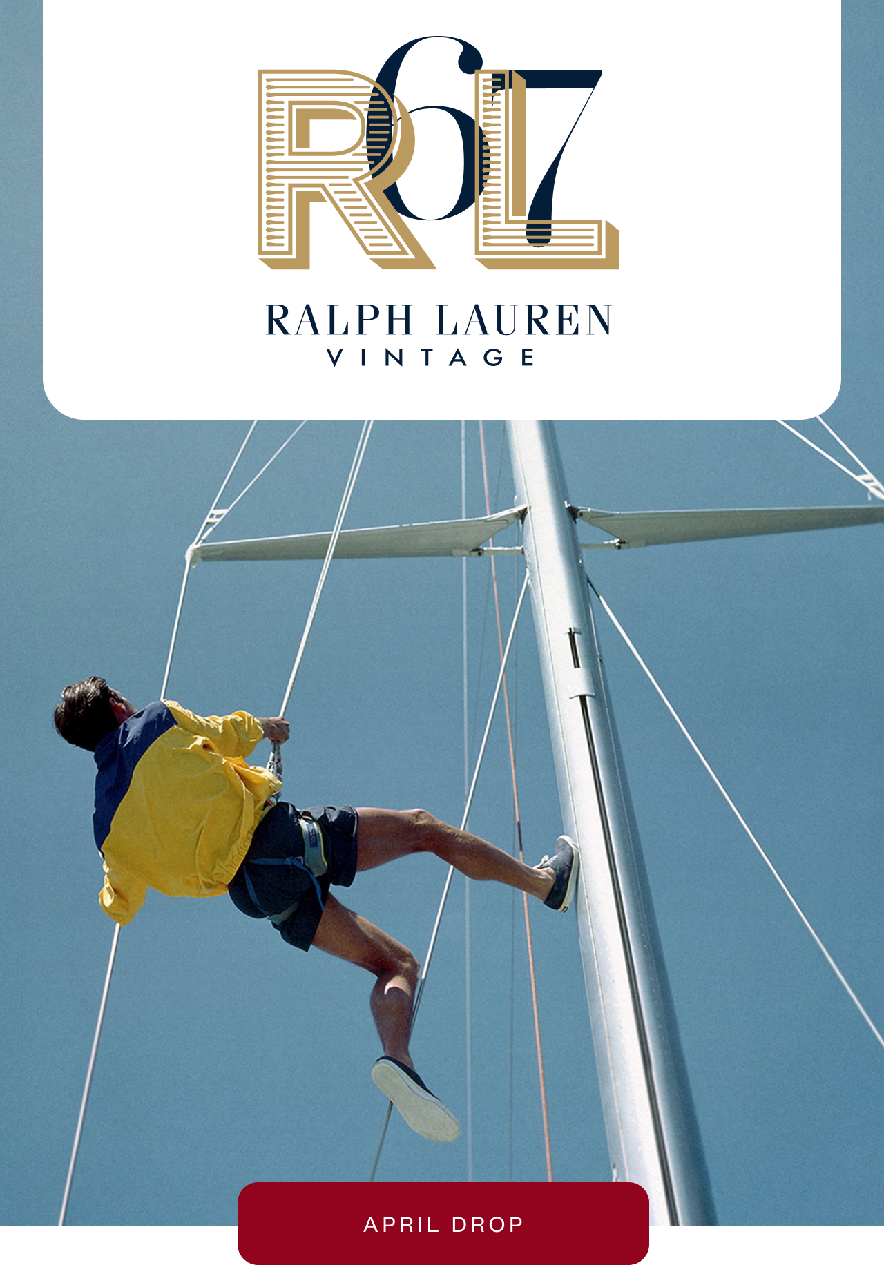 Ralph lauren Vintage April Drop