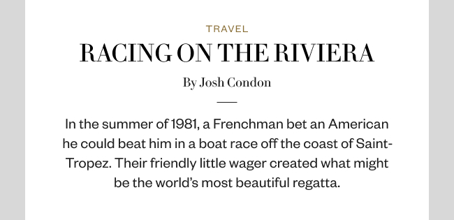 Racing on the Riviera