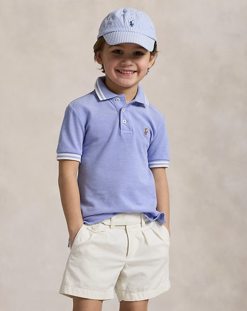 Oxford Mesh Polo Shirt