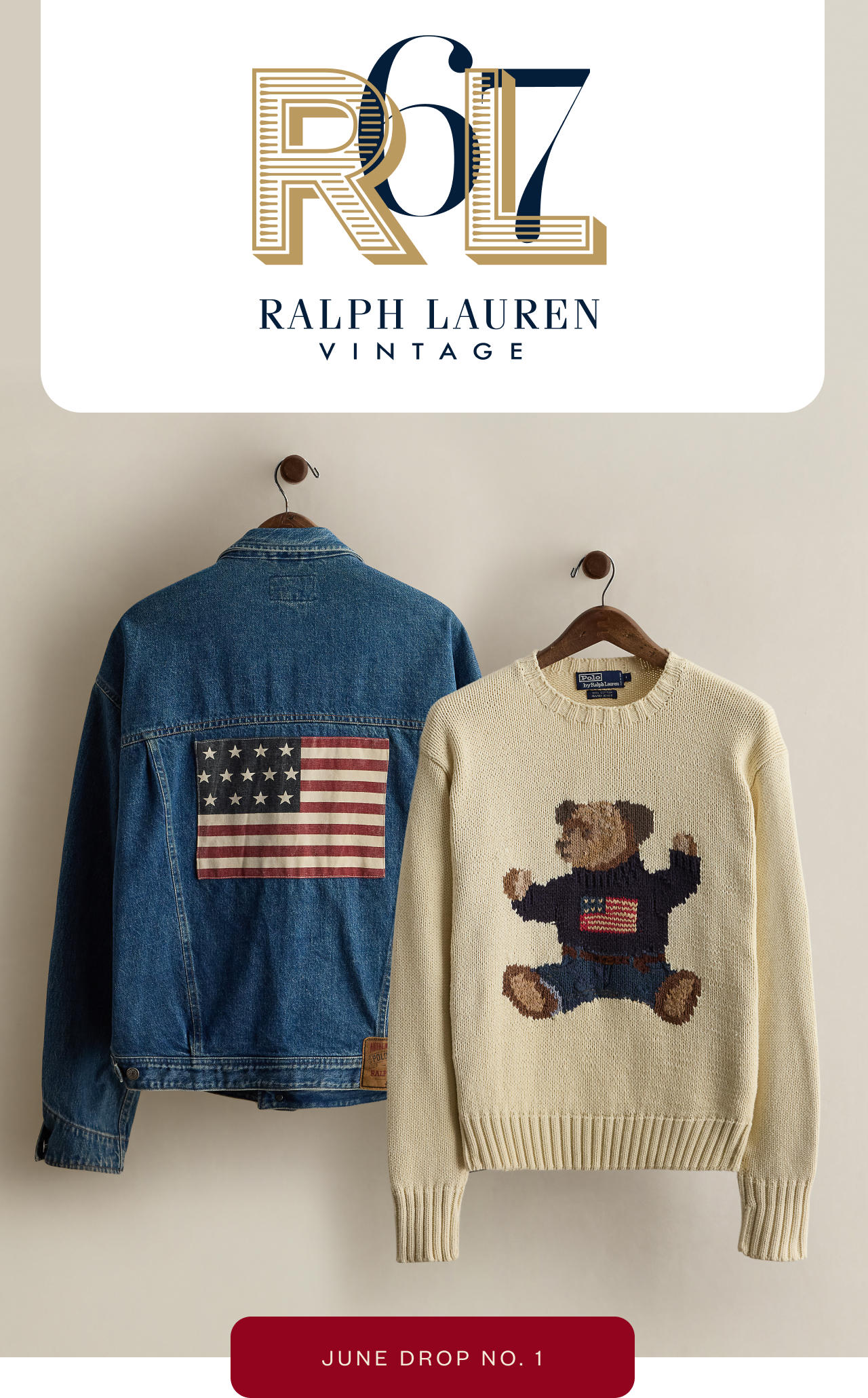 Ralph Lauren Vintage June Drop No.1 Ralph Lauren Vintage June Drop No.1