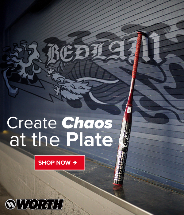 Worth Bedlam Gold SLowpitch Bat Hero