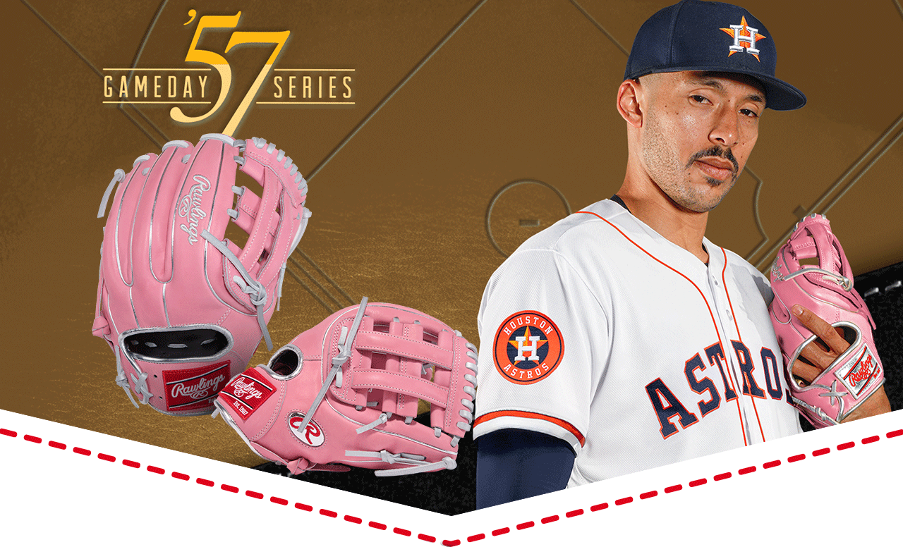 Gameday 57 Series Carlos Correa Heart of the Hide Glove, Right Hand Throw