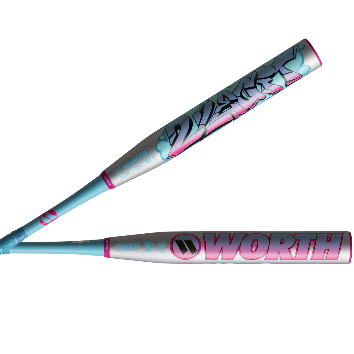 2026 Worth 2 Legit 2-Piece XL 13" USSSA Slowpitch Bat