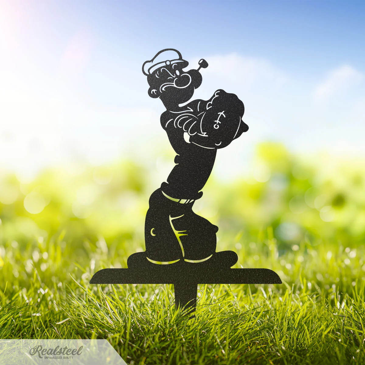 Image of Garden Art -Popeye Stake-Set 1