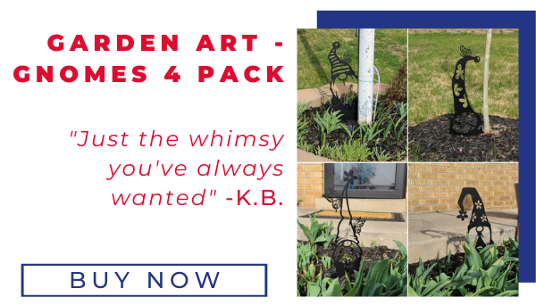 Garden Art - Gnomes 4 Pack