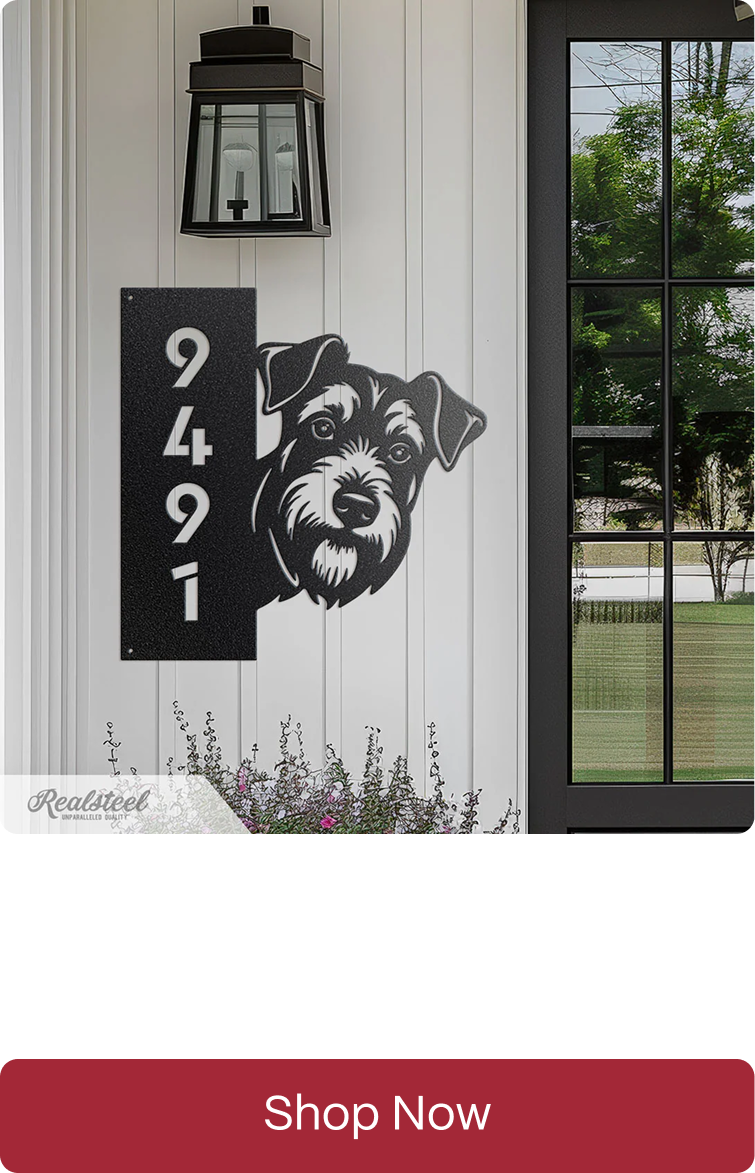 Beware of Dog Address Sign