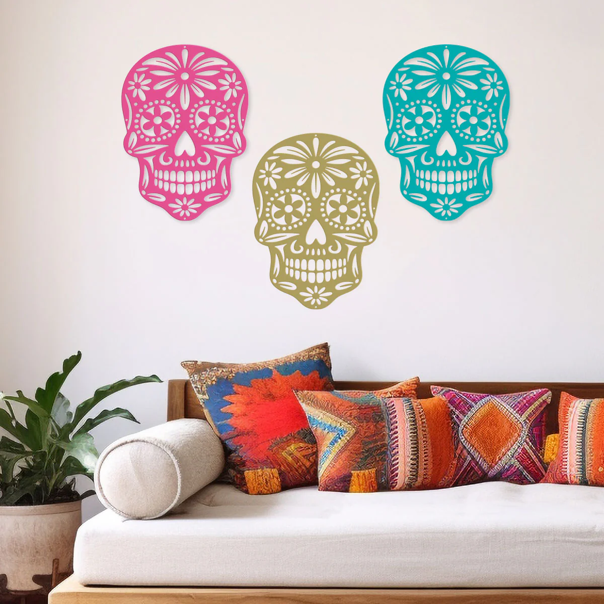Image of Sugar Skull Wall Art