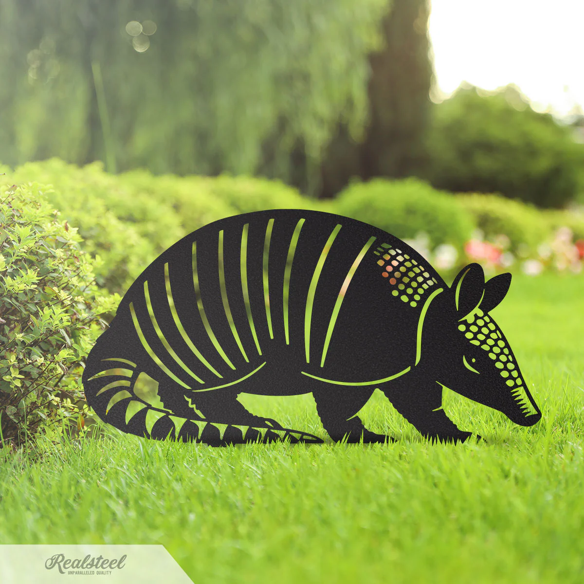 Image of Garden Art - Armadillo Family 3 Pack