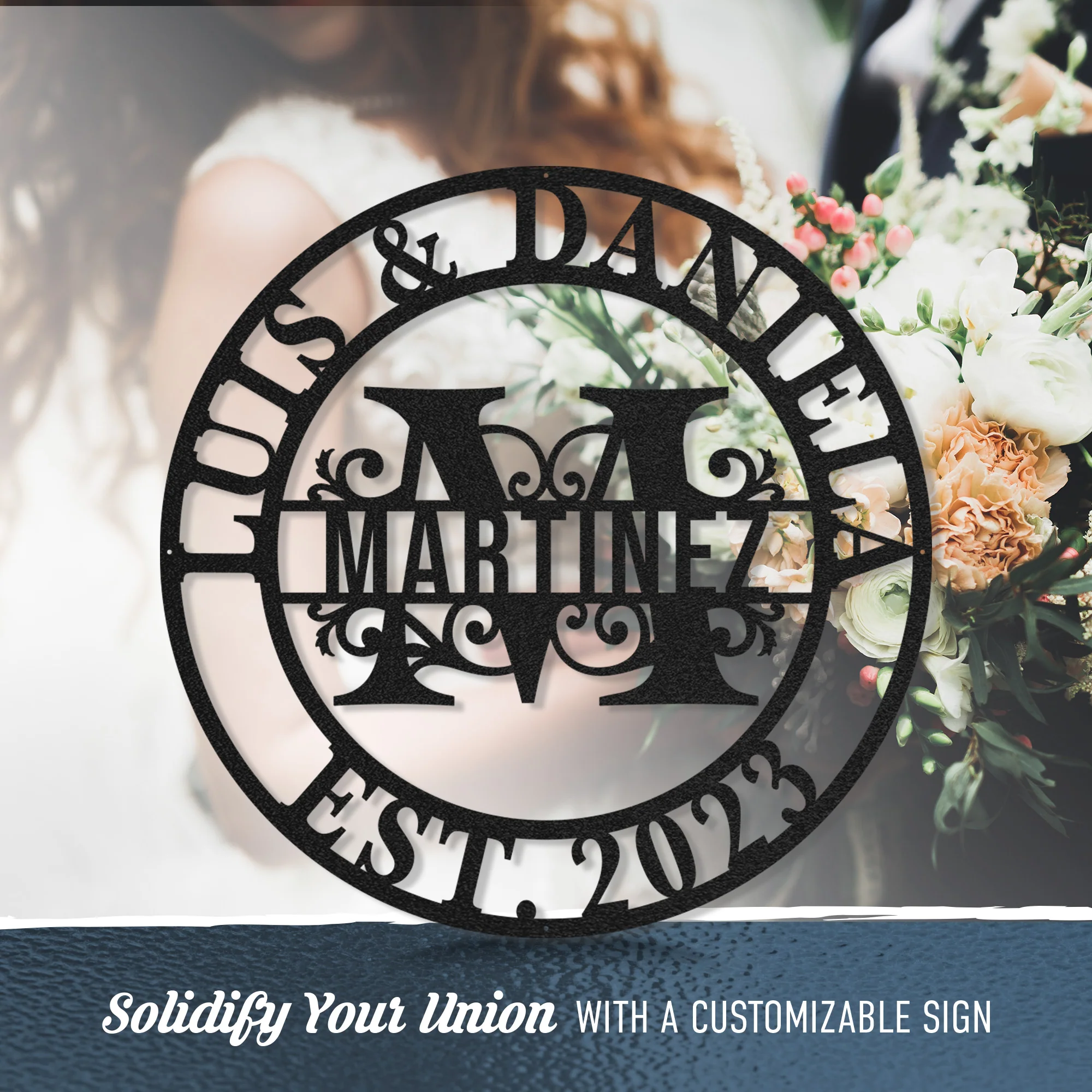 Image of Elegant Personalized Name Monogram