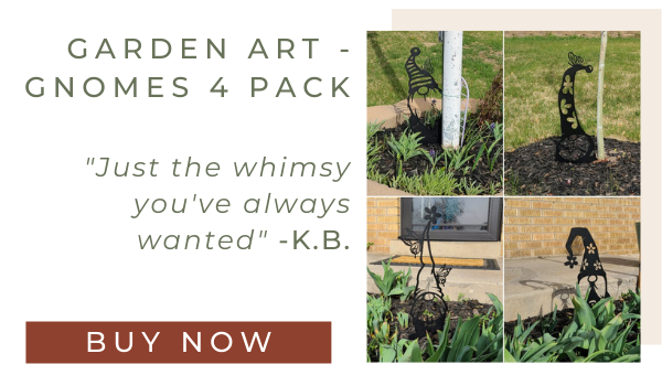 Garden Art - Gnomes 4 Pack