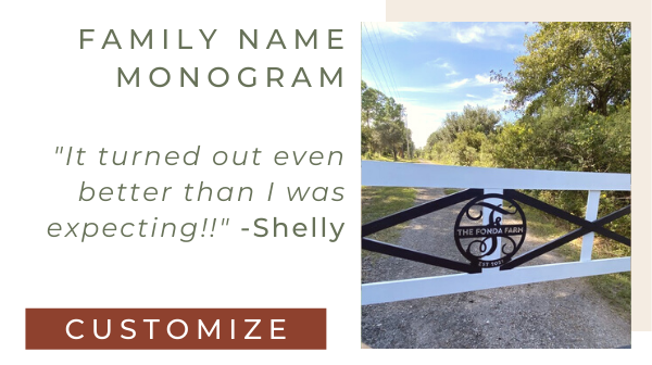 Family Name Monogram