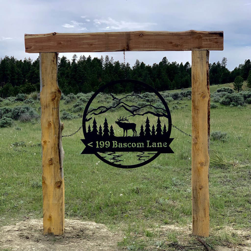 Image of Great Outdoors Elk Monogram