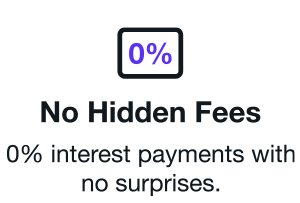 No Hidden Fees