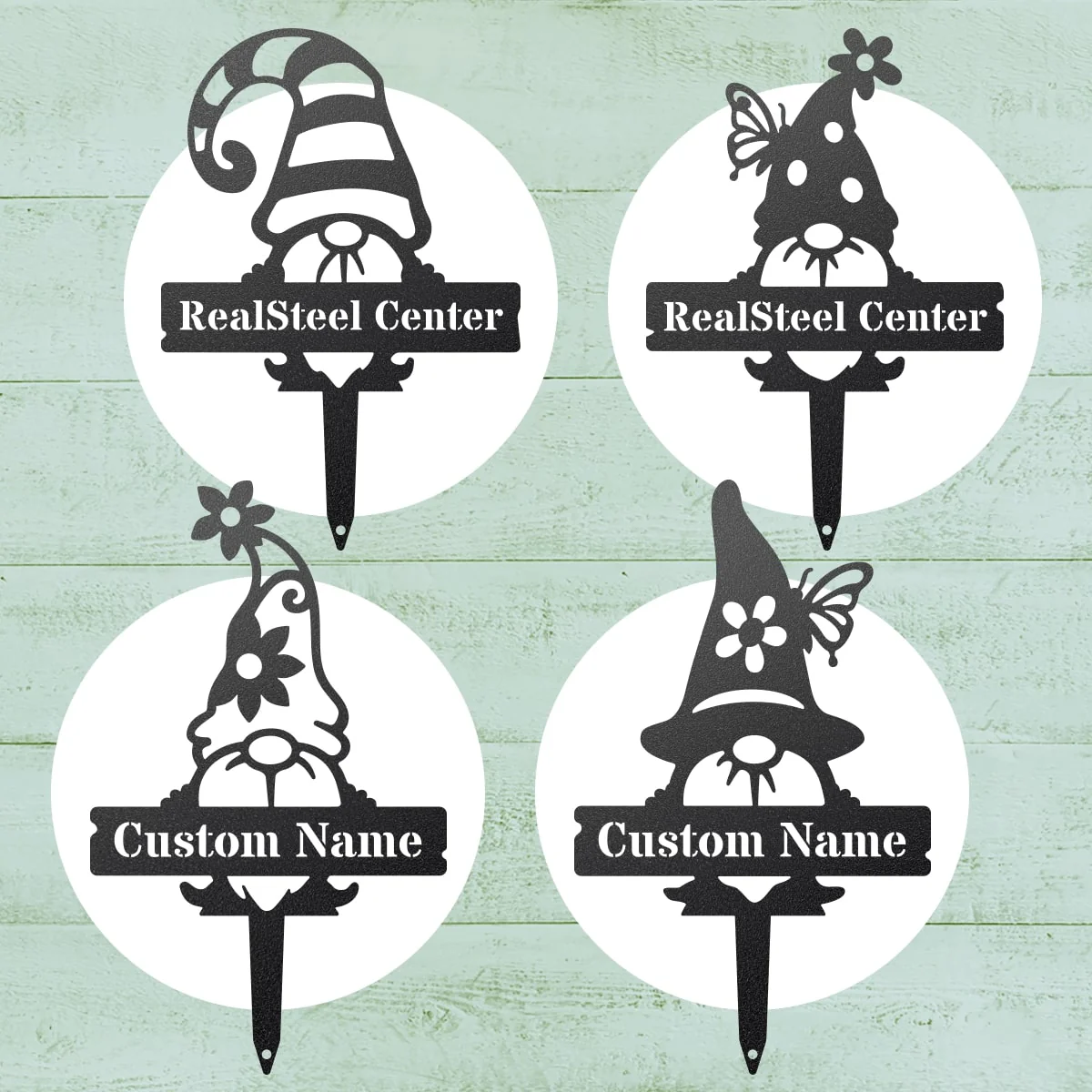 Image of Custom Garden Gnome Plant Markers