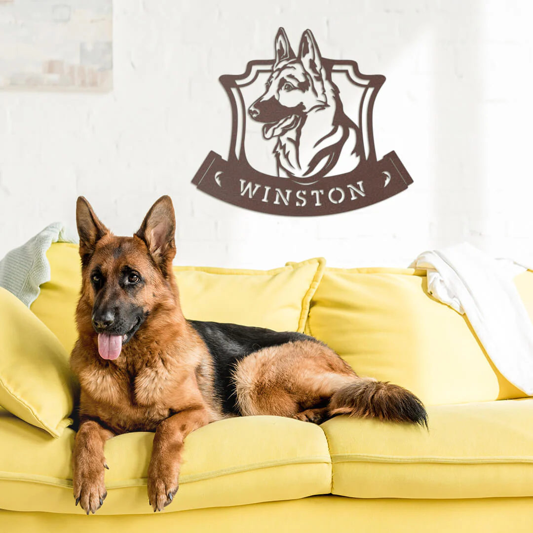 Image of German Shepherd Monogram