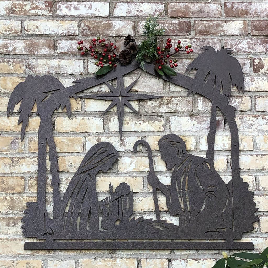 Image of Nativity Scene Wall Décor