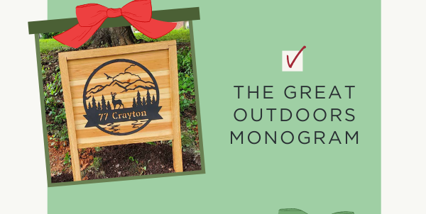 The Great Outdoors Monogram