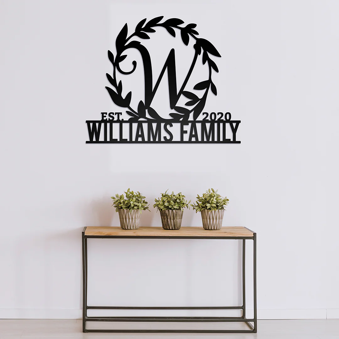 Image of Wreath Monogram