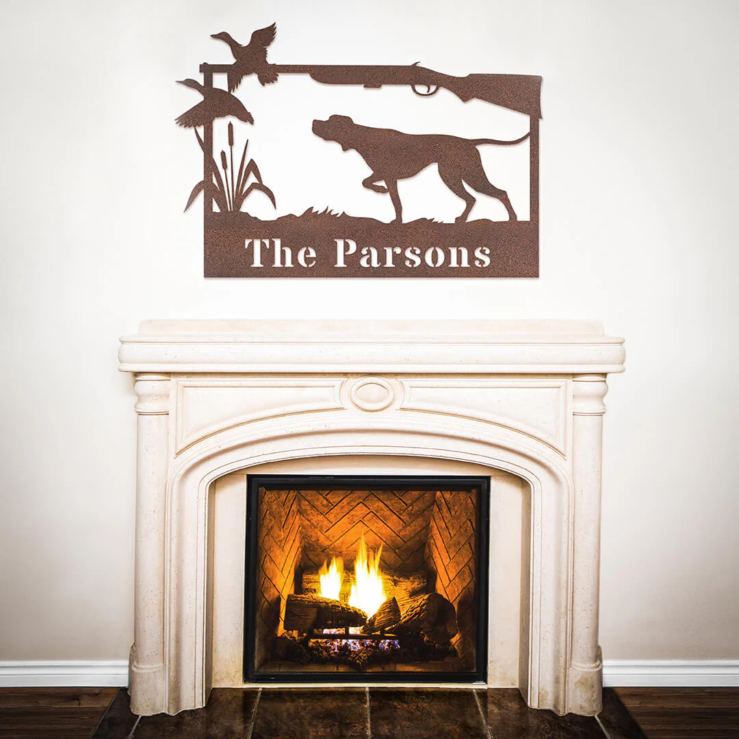 Image of Hunting Dog Monogram