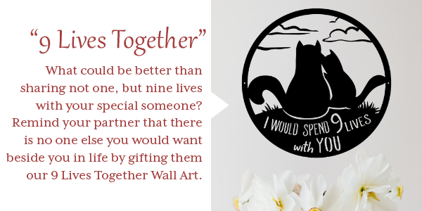 9 Lives Together Wall Art