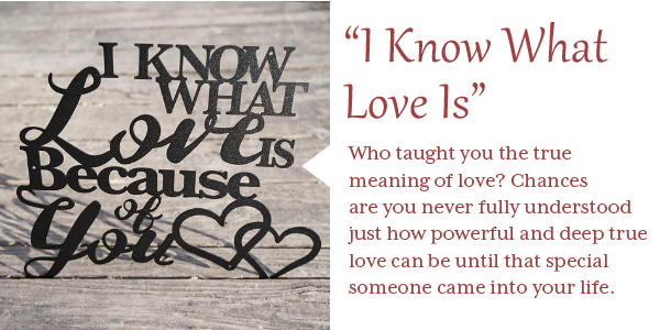 I Know What Love Is Wall Art