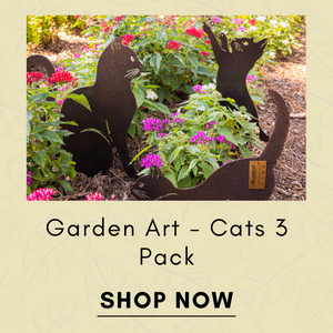 Garden Art - Cats 3 Pack