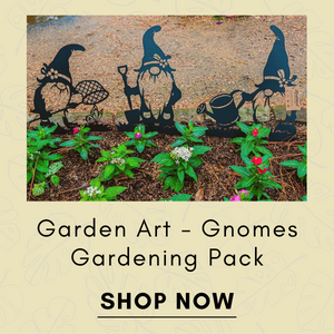 Garden Art - Gnomes Gardening Pack