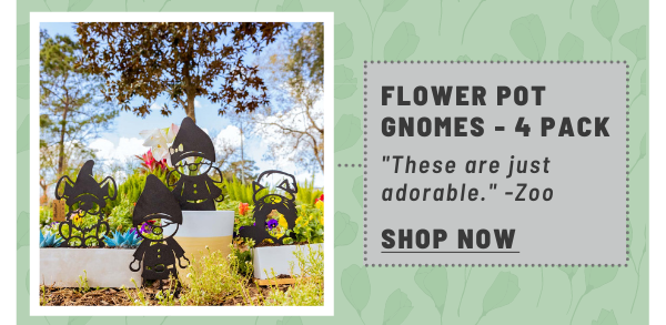 Flower Pot Gnomes - 4 Pack