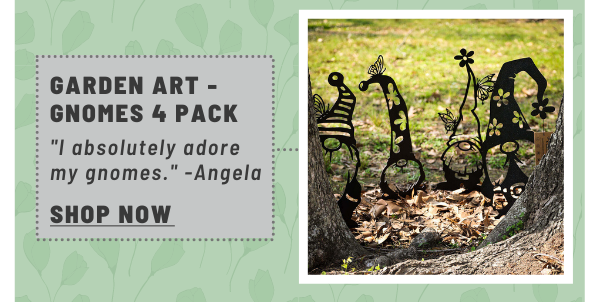 Garden Art - Gnomes 4 Pack