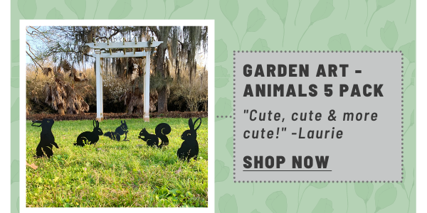 Garden Art - Animals 5 Pack