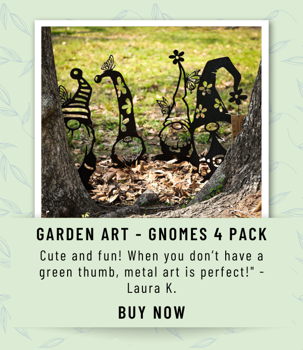 Garden Art - Gnomes 4 Pack