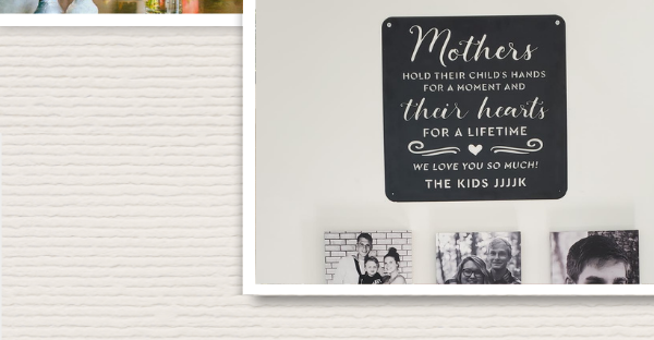 Mothers Hold Their Child's Hearts Wall Art