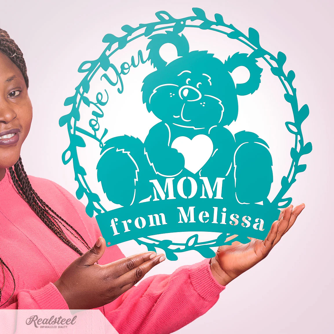Image of Love You Mom Monogram
