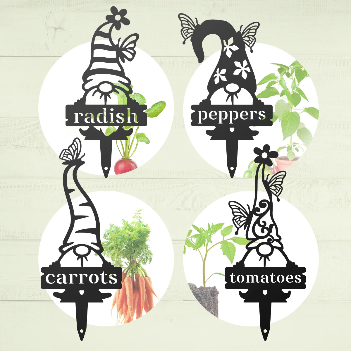 Image of Garden Gnomes Plant Markers