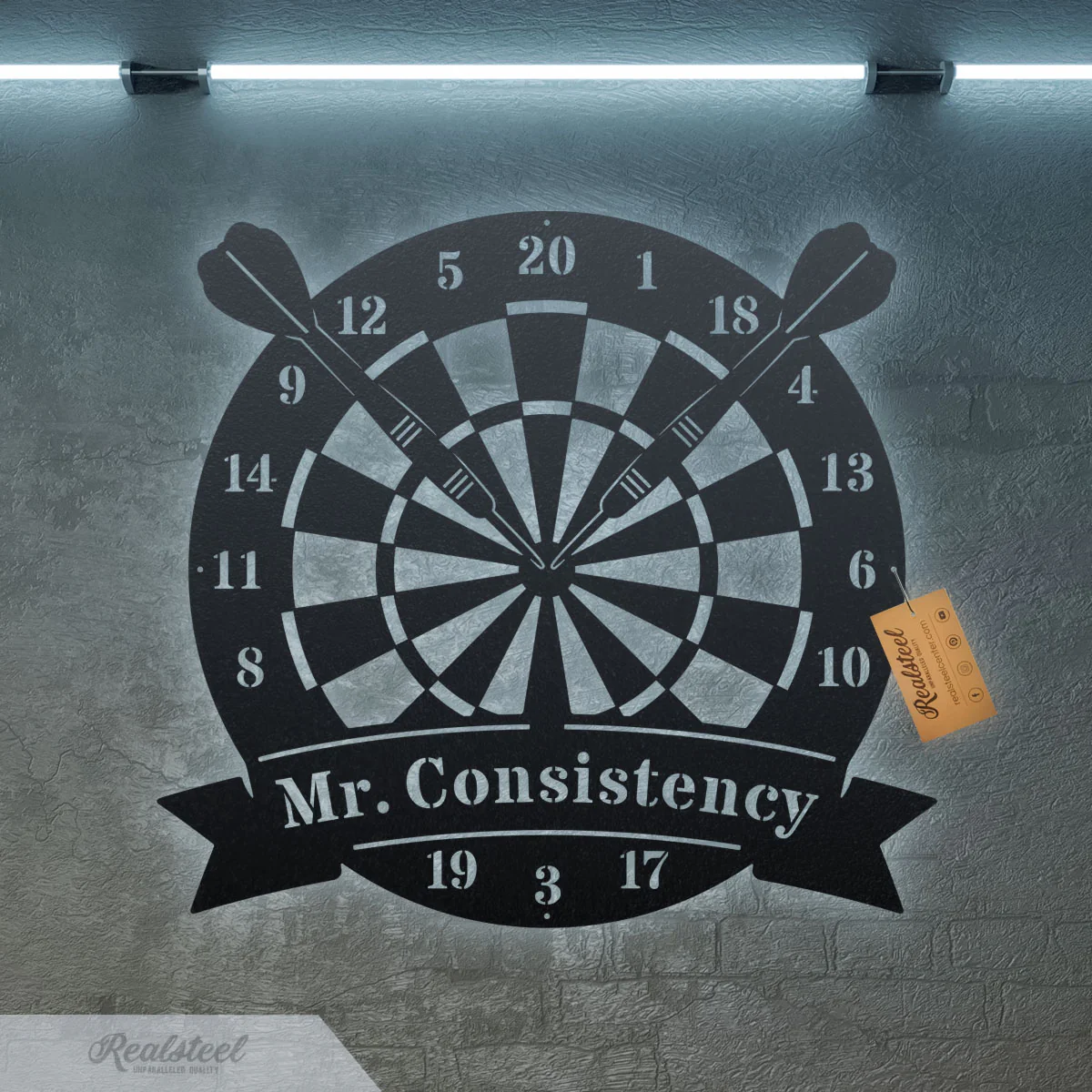 Image of Dart Board Monogram
