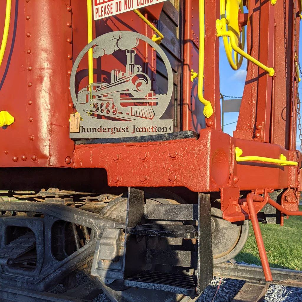 Image of Steam Train Monogram