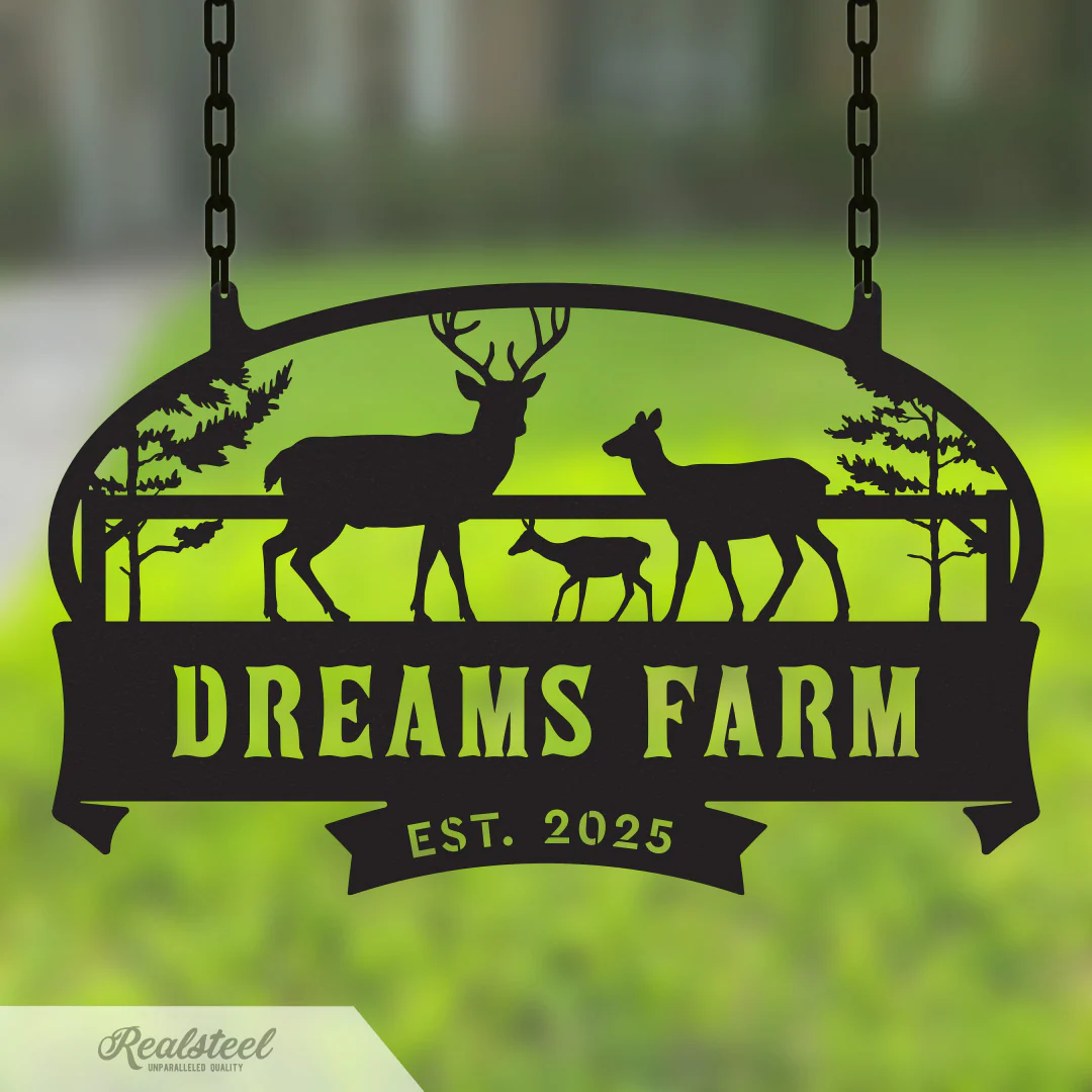 Image of Deer Family Farm Monogram
