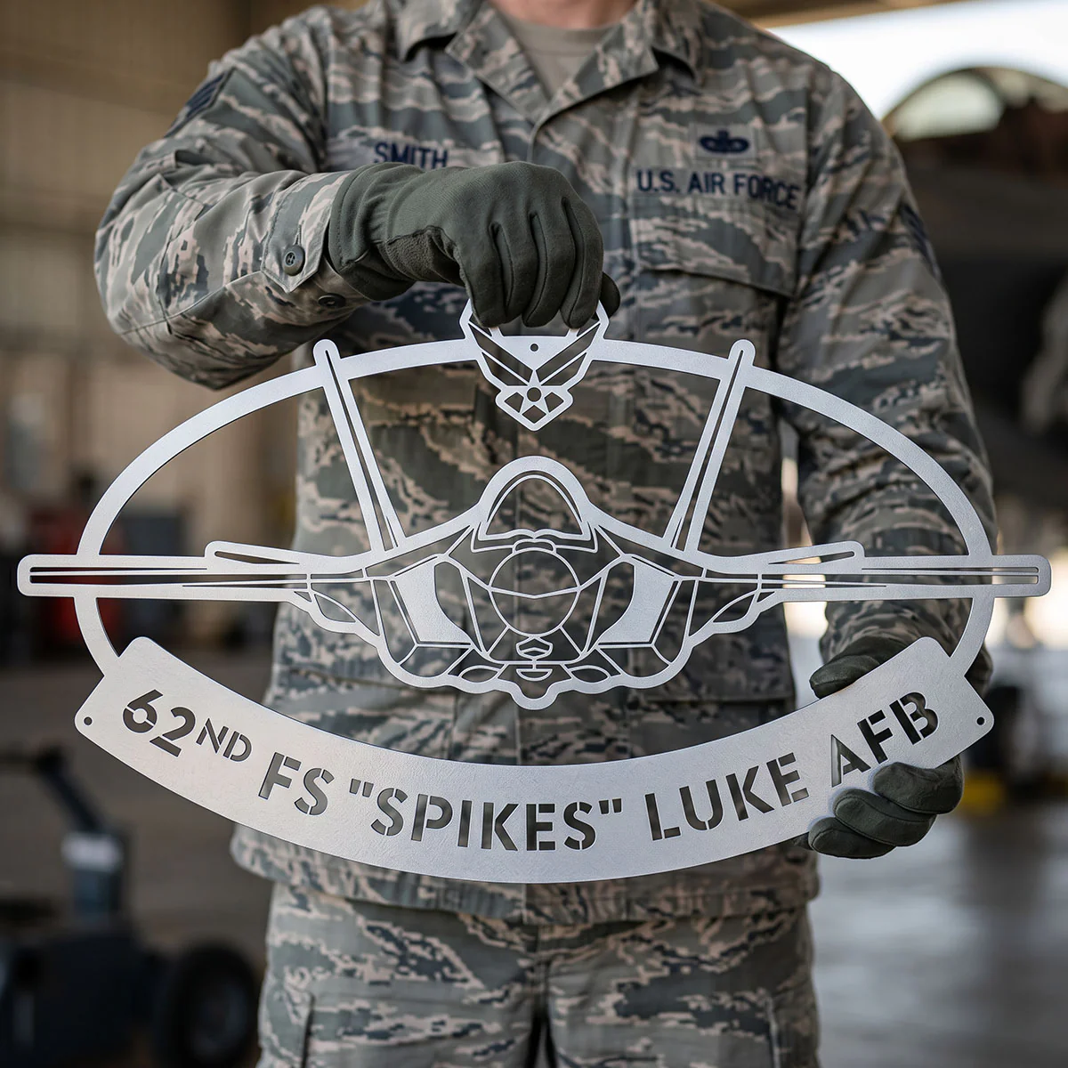 Image of Fighter Jet Monogram