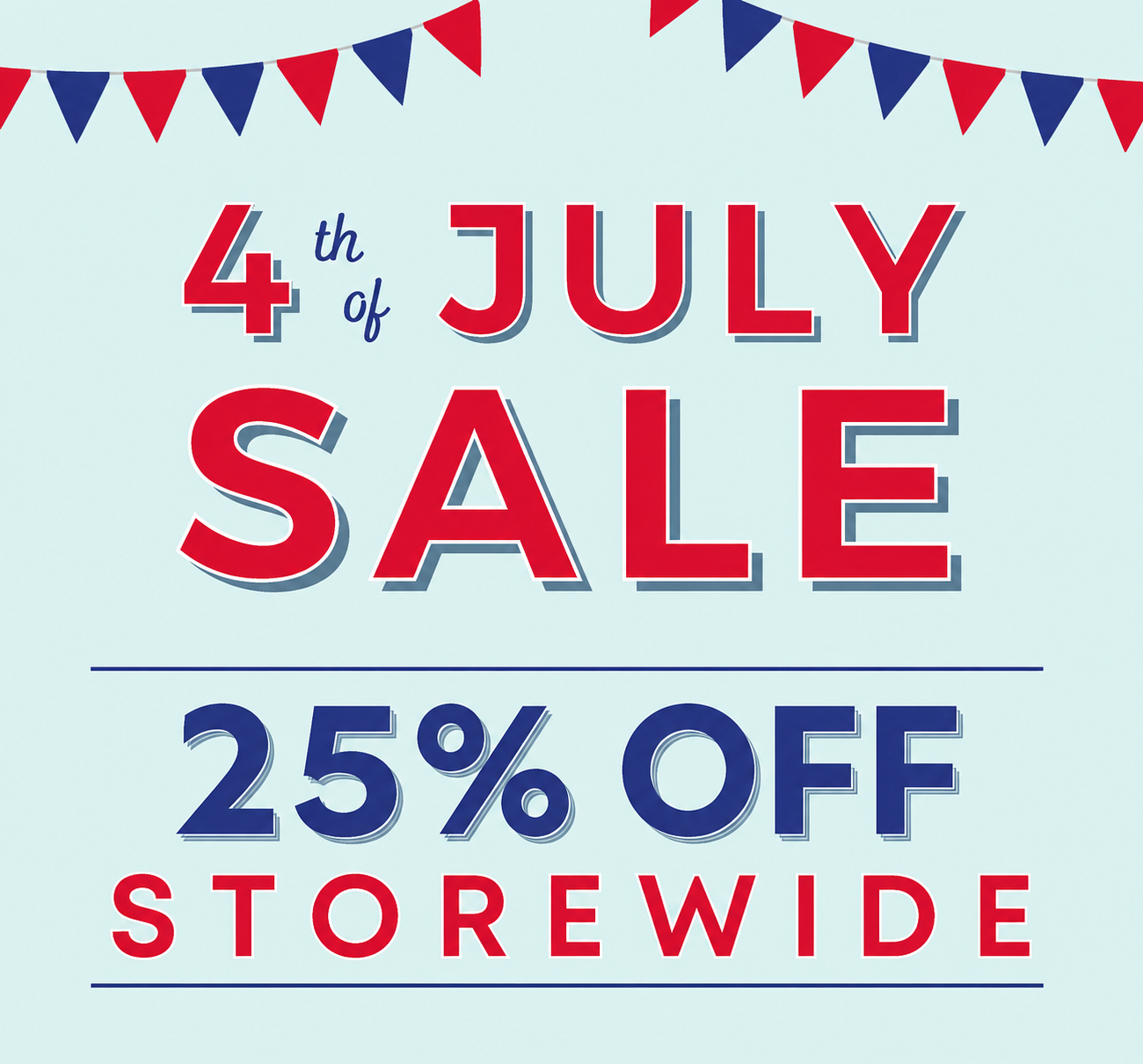 4th of July Sale