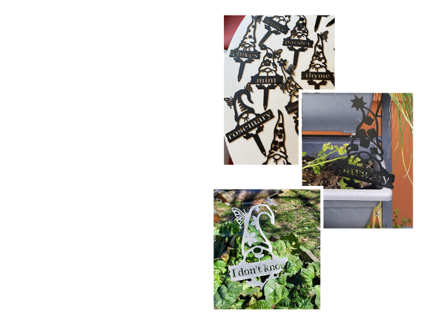 Garden Gnome Plant Markers