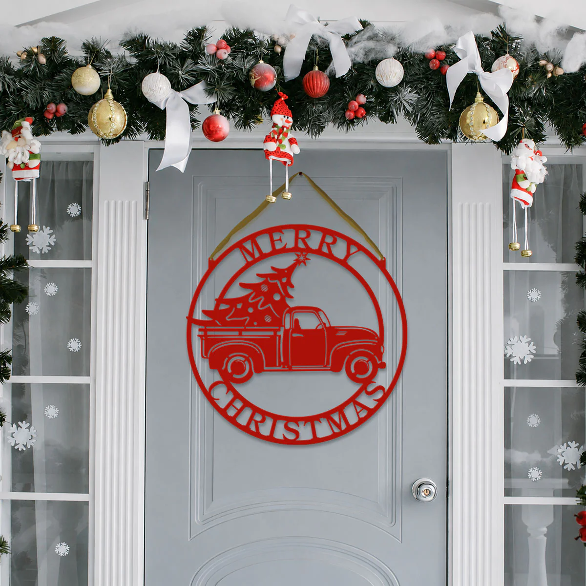 Image of Truck Hauling Christmas Tree