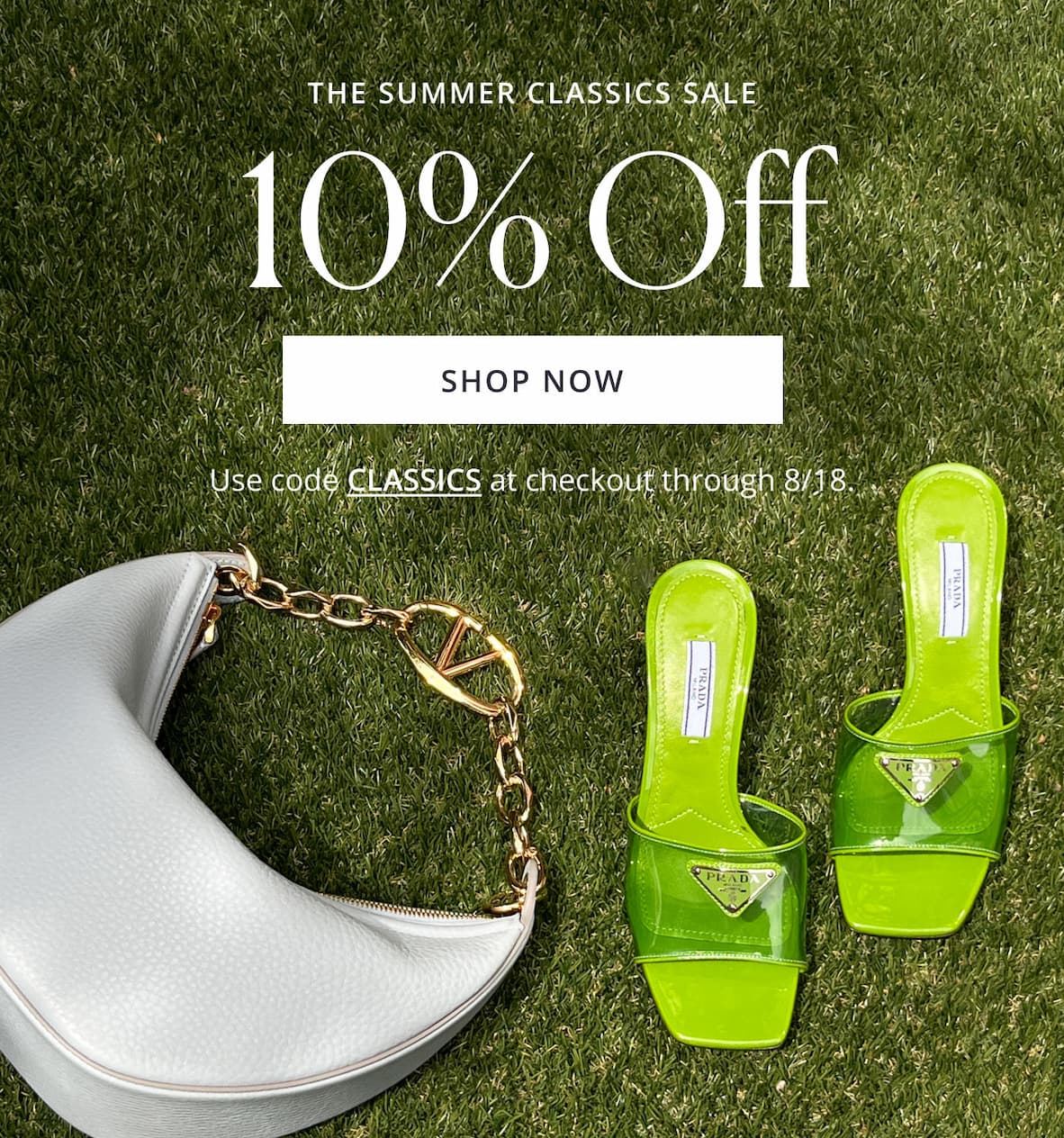 THE SUMMER CLASSICS SALE