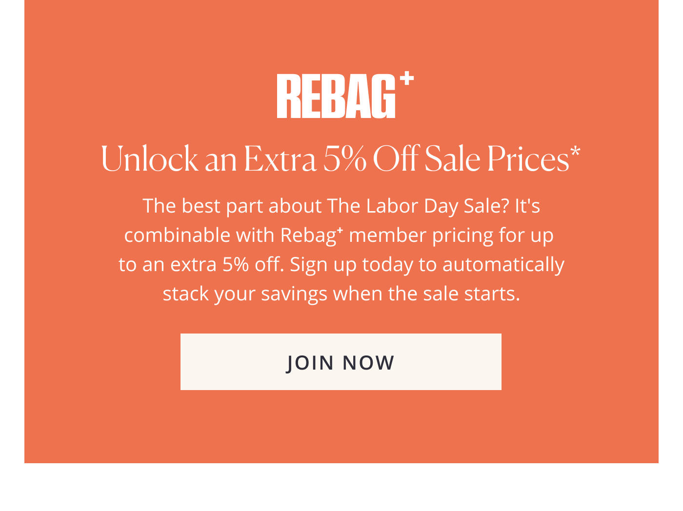 Get an Extra 5% Off Sale Prices*